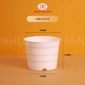 CHẬU NHỰA 15x12